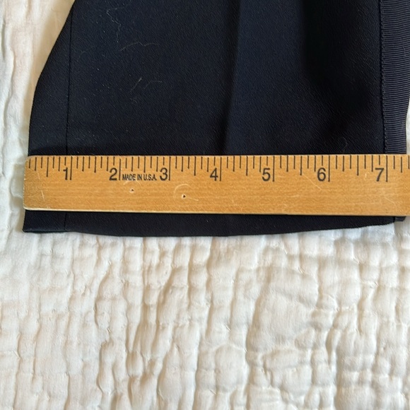 Rebecca Taylor Slim Tuxedo Pant Black Lined 12 NWT - Picture 9 of 16